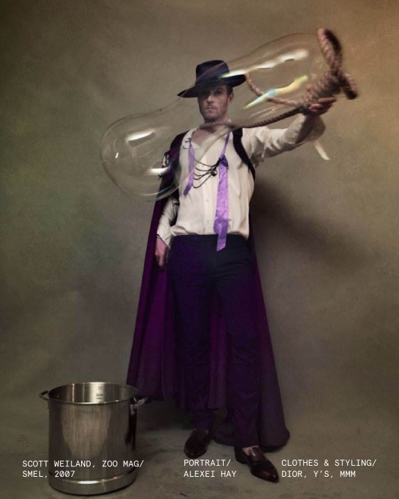 Carlo Elias / Zoo Magazine, Scott Weiland, Photo by Alexei Hay, Smel ©