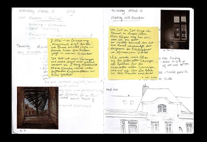 Ty Vanover / Untitled, Collage, Pencil on Paper, 2026